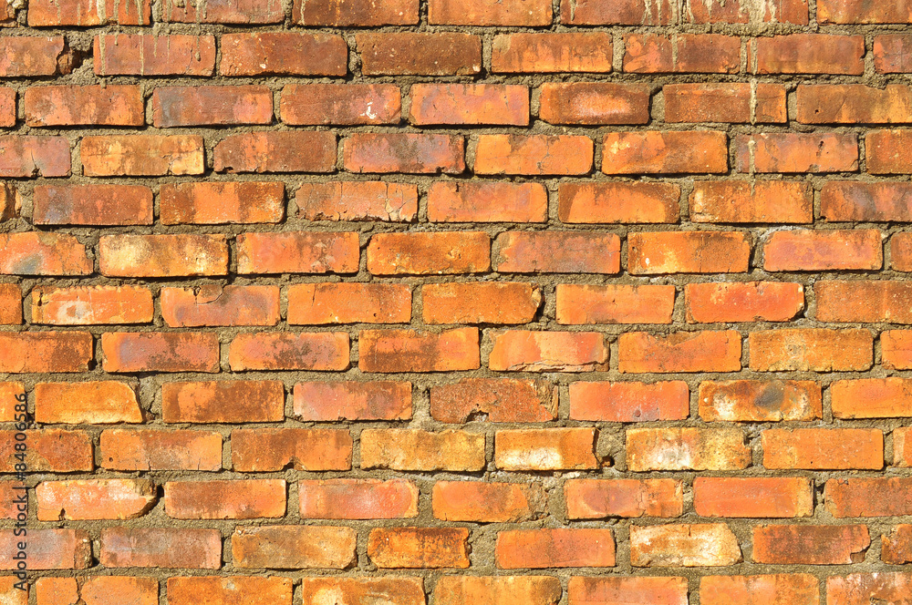 Obraz premium Red brick wall