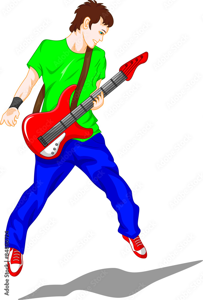 boy guitar player boy guitar player