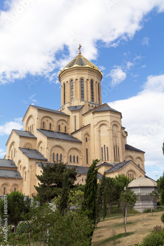 Cathedral of the Holy Trinity (Tsminda Sameba) - the main cathedral of the Georgian Orthodox Church