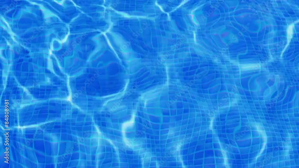 Background texture of blue pool ripples