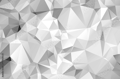 Polygonal triangular background