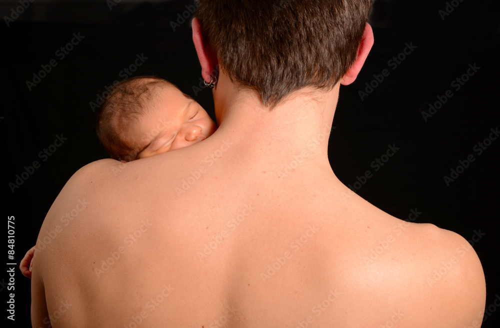 Naklejka premium Newborn