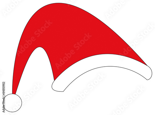 Red Santa Hat vector image