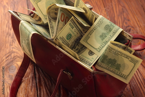 bag full of money