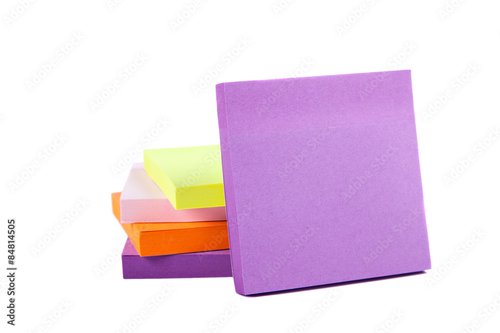 Memo Note on Stack of Postits Memo Note on Stack of Postits