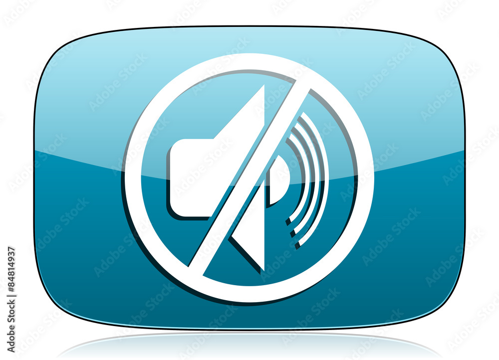 mute icon silence sign mute icon silence sign