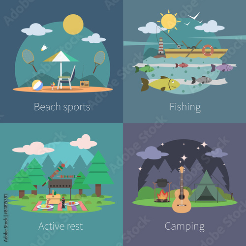 Summer Flat Set