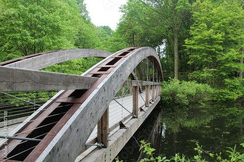 Steel and Wood Bridge