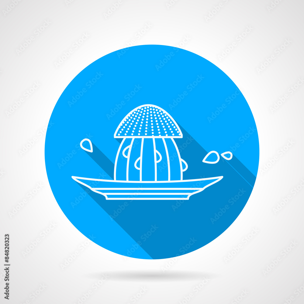 Line vector icon for juicer Line vector icon for juicer