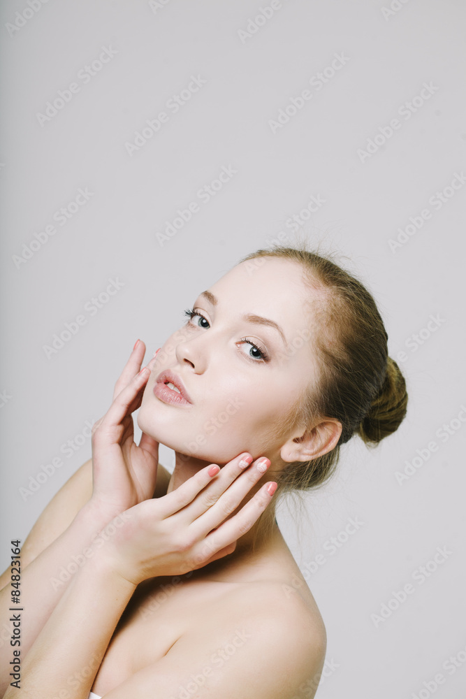 Beautiful young woman Beautiful young woman