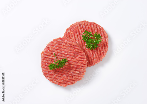 hamburger patties