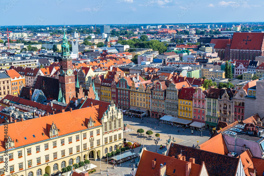 Fototapeta premium Market Square in Wroclaw