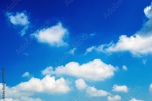 blue sky with cloud closeup nature