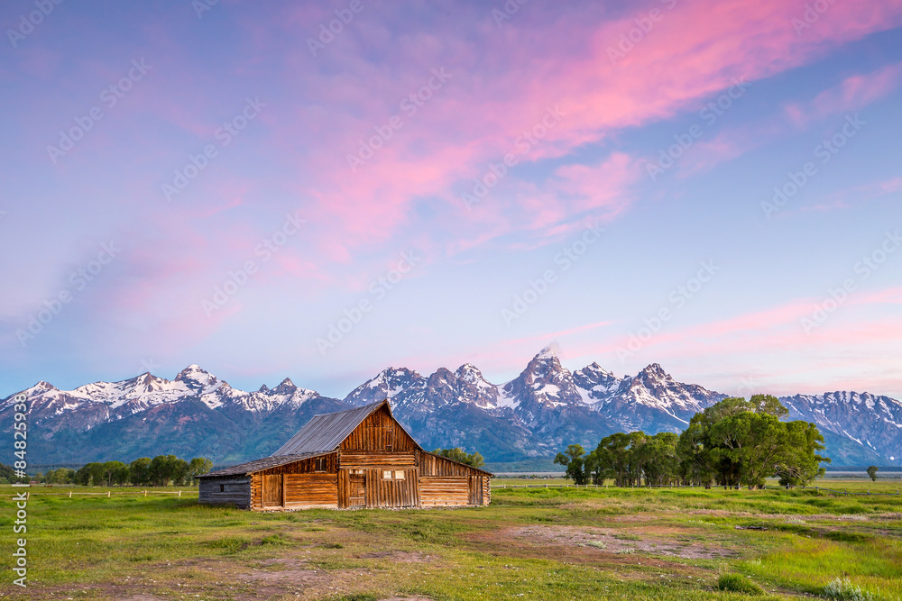 Grand Teton Mountains, Wyoming. Grand Teton Mountains, Wyoming.