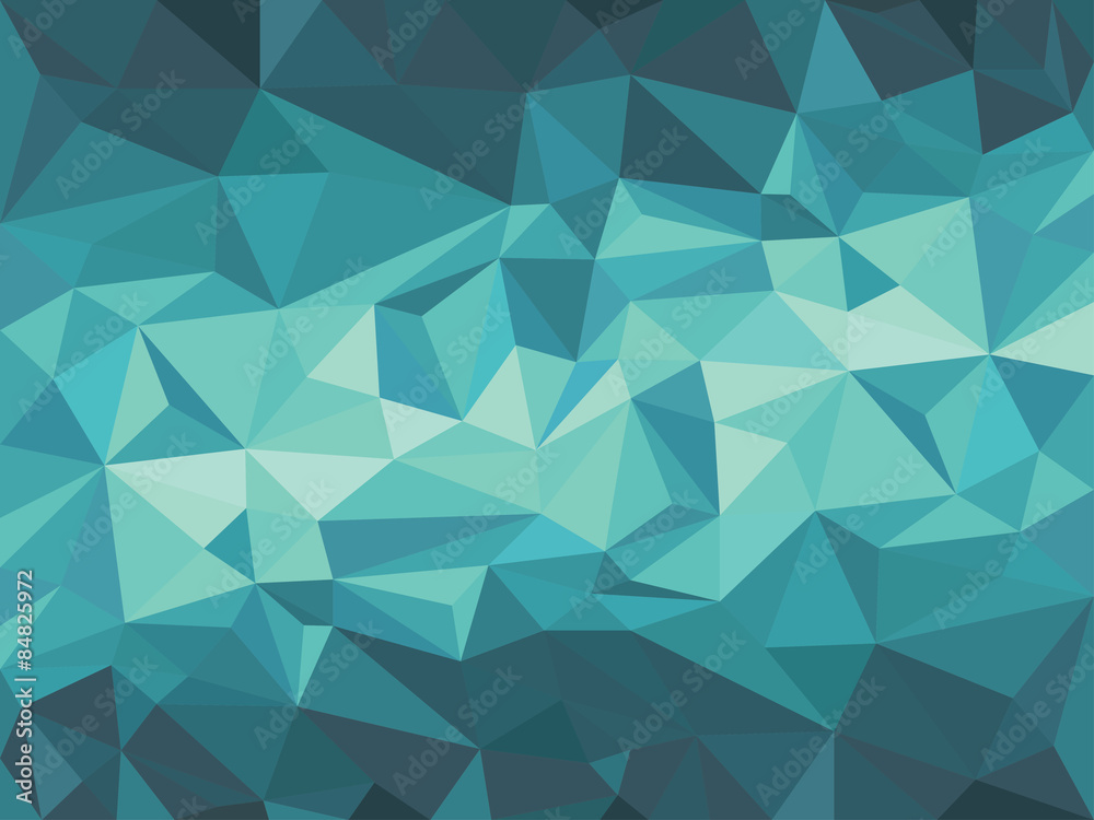 Obraz premium vector illustration of a triangle background
