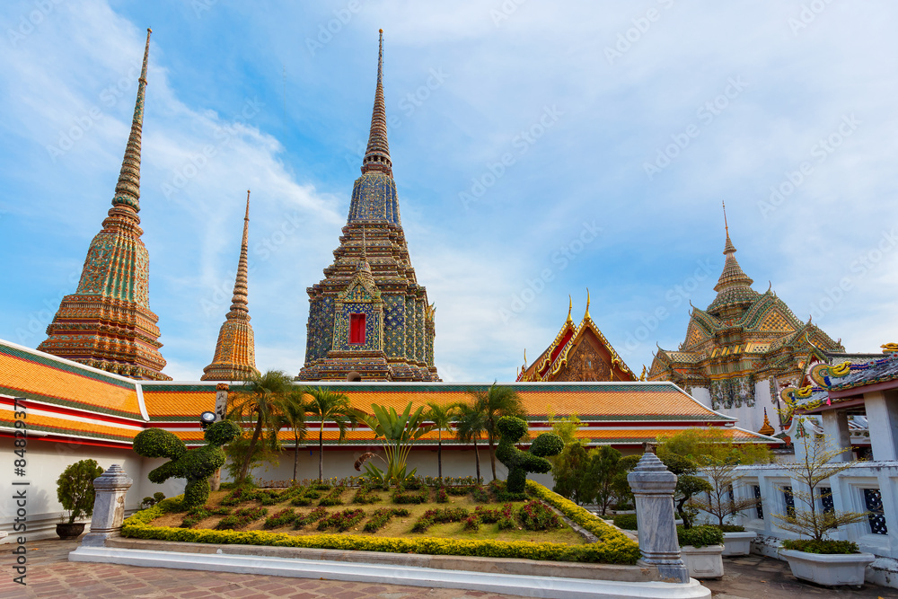 Wat Pho (Pho Temple) in Bangkok, Thailand