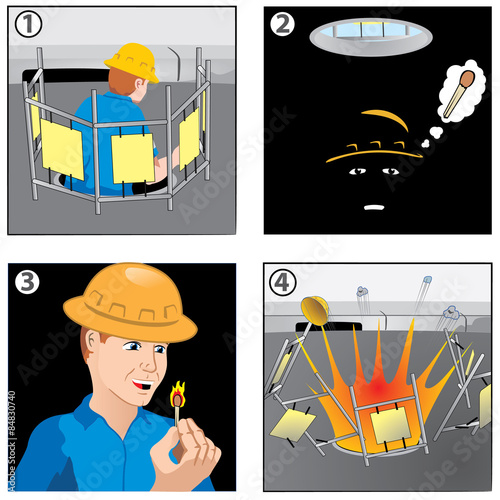 history in comic work safety