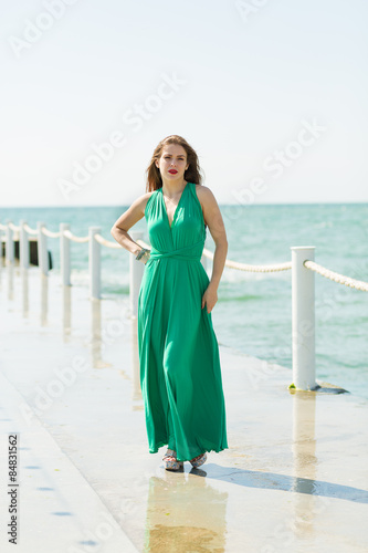 Beautiful girl at the beach