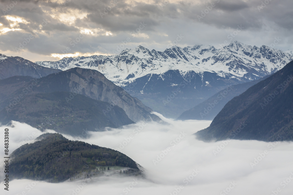 Rhone valley - Switzerland.