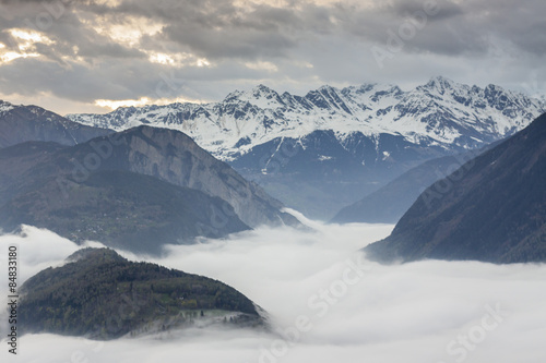 Rhone valley - Switzerland. © Doin Oakenhelm