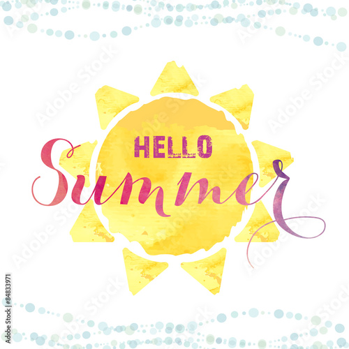 Summer Watercolor