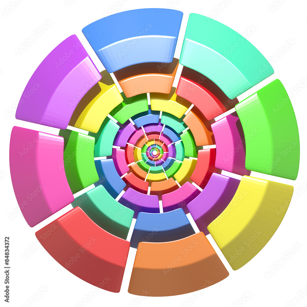 Colored circle Colored circle