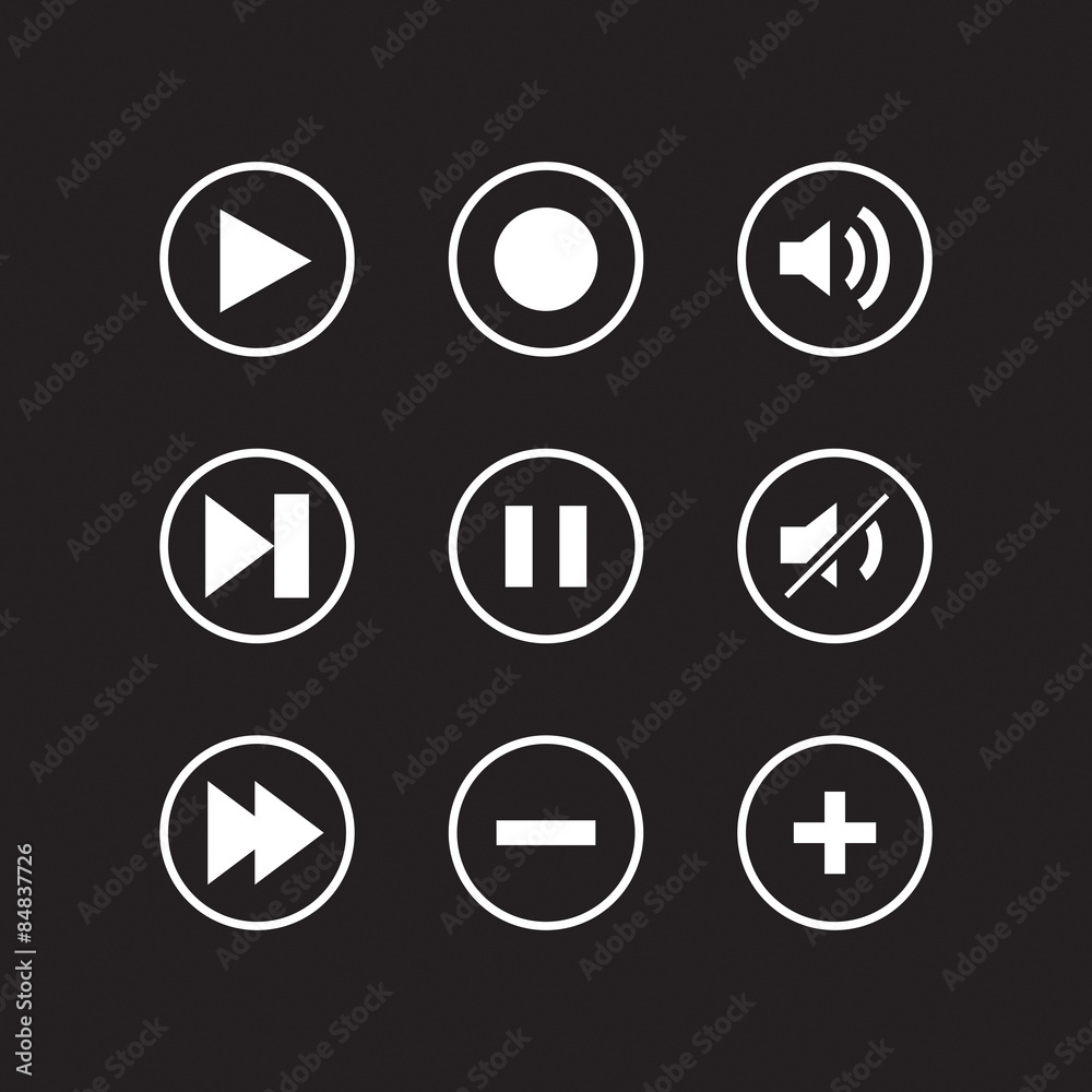 Multimedia Icons Multimedia Icons