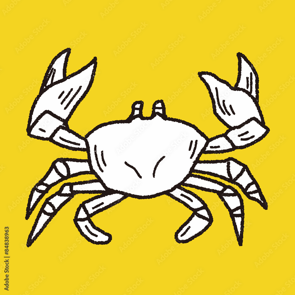Crab doodle Crab doodle