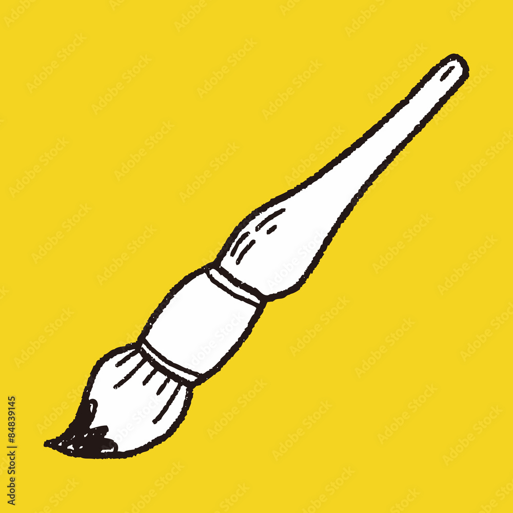 Obraz premium Doodle Brush