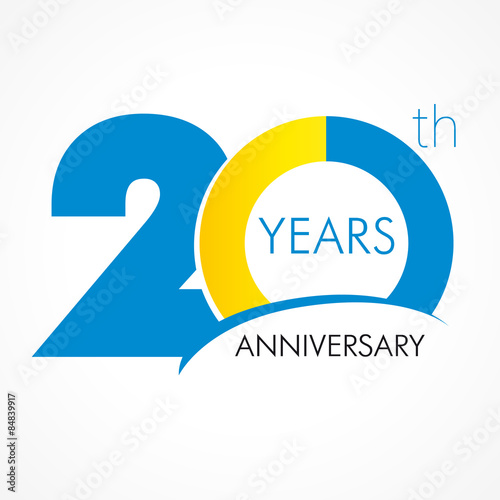 20 years anniversary logo