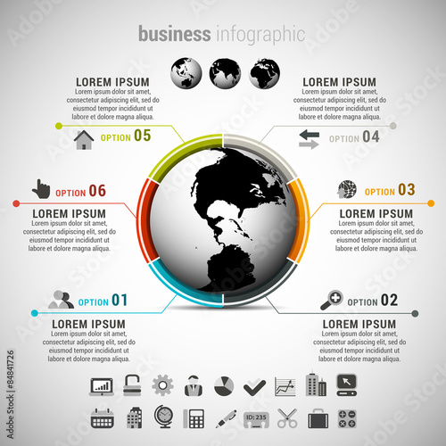 Business infographic