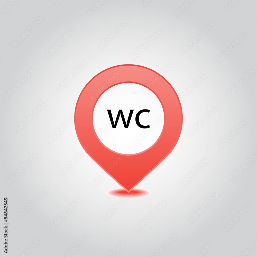 Pointers map, icon vector Pointers map, icon vector