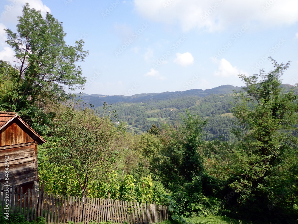 Mountain scenery