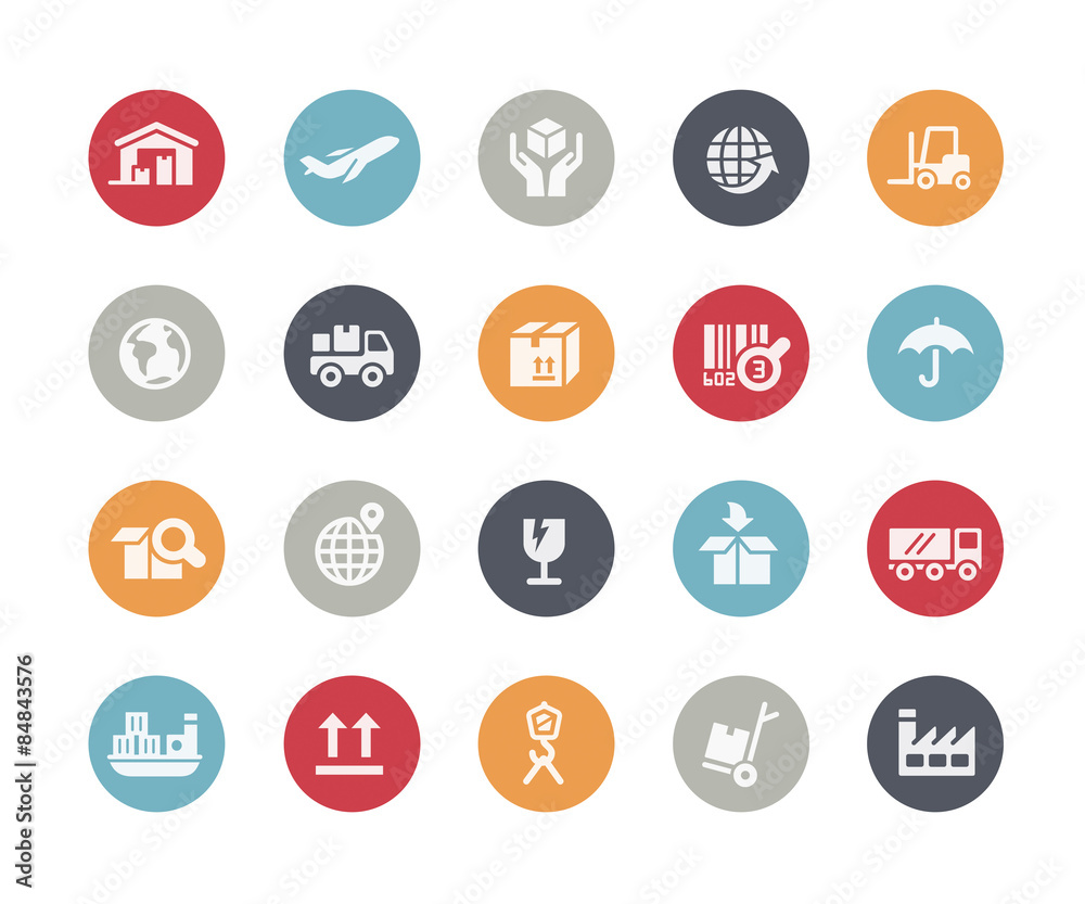 Industry and Logistics Icons // Classics Series