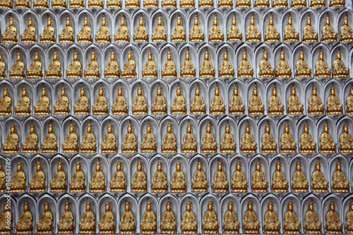 Buddha statuette  Kek Lok Si Temple  Penang  Malaysia