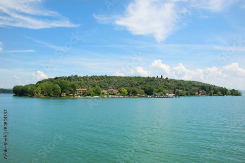 Trasimeno Lake Maggiore Island - closeup