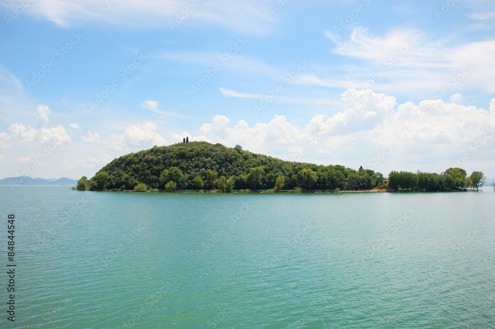 Trasimeno Lake Island Minore - closeup