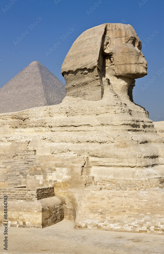 Egypt, archaeological site of Giza, the sphinx
