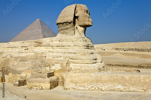 Egypt  archaeological site of Giza  the sphinx