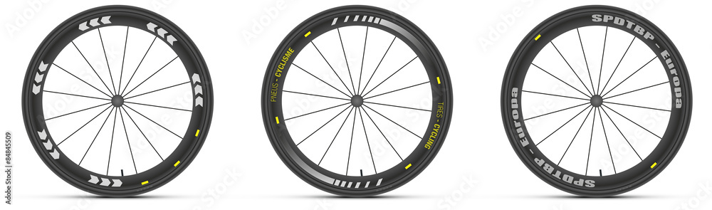 Naklejka premium Velo de course 11