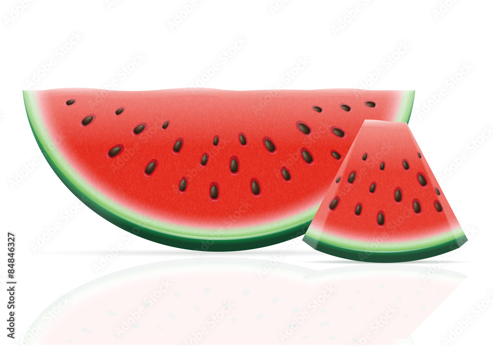 watermelon ripe juicy vector illustration watermelon ripe juicy vector illustration