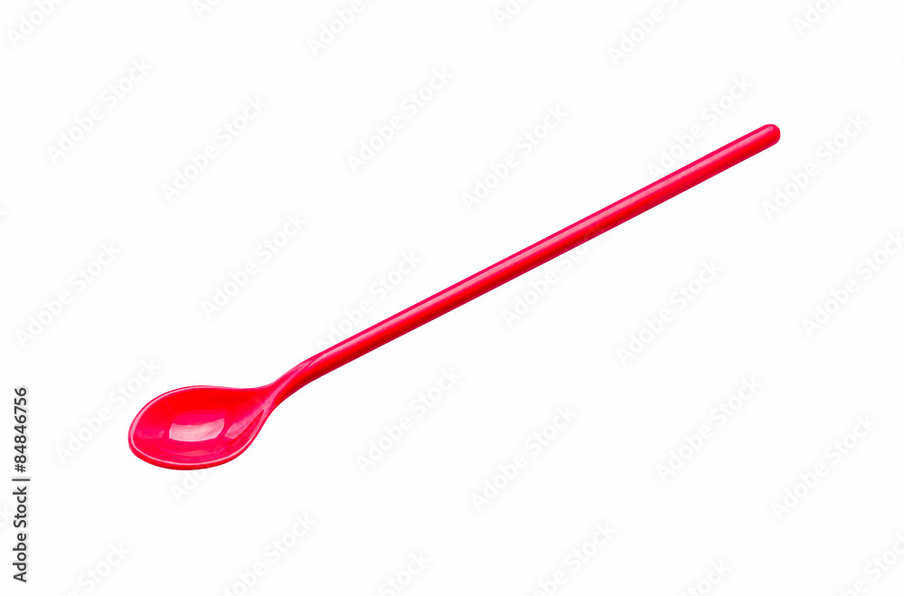 red long handle spoon red long handle spoon