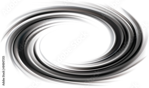 Vector black backdrop of swirling texture