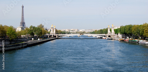 View of Seine in Paris, France © Forance
