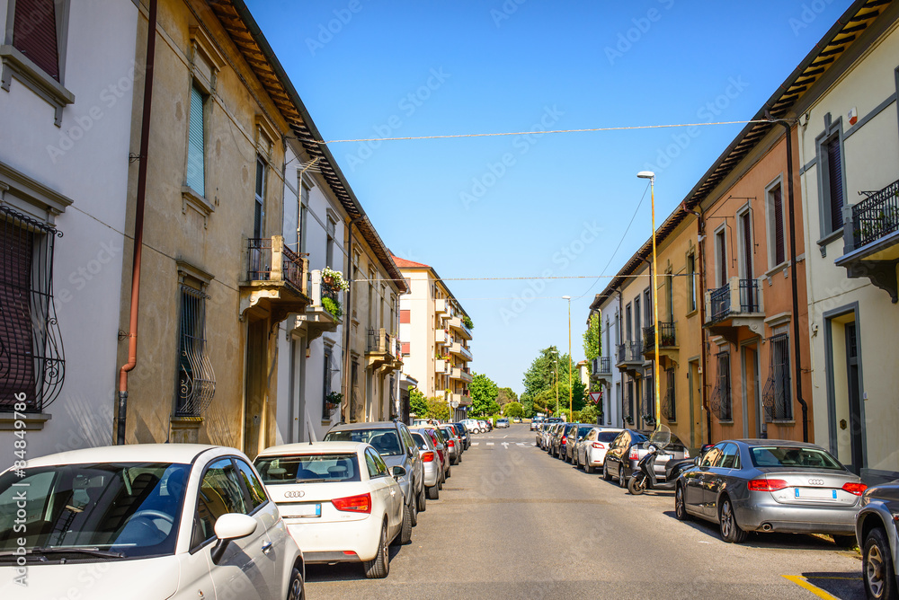 Strada urbana, trasporti, macchine vetture