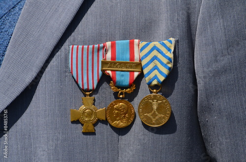 Médailles militaires françaises photo