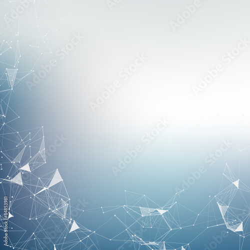 Blue Mesh Vector Background | EPS10 Design