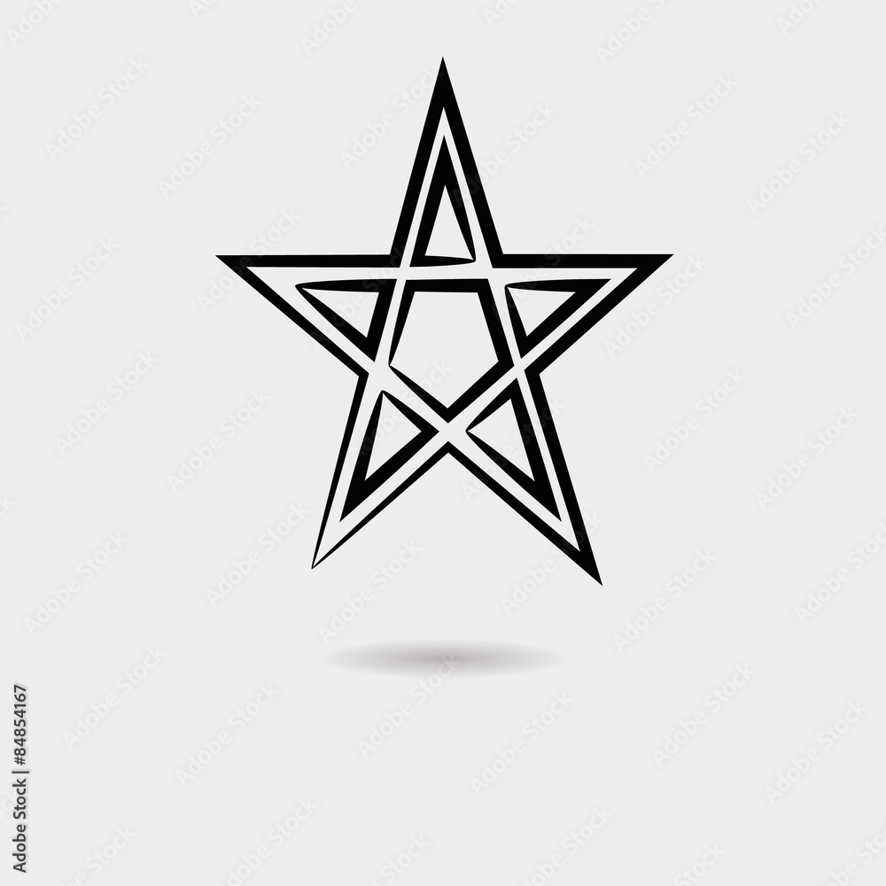 Star icon vector Star icon vector