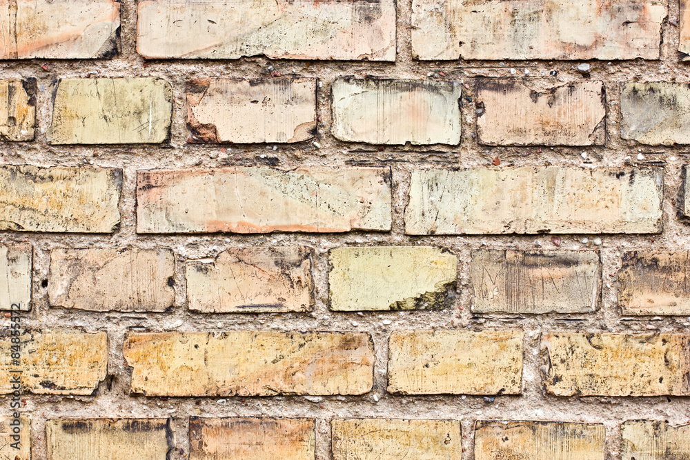 Fototapeta premium Grunge brick wall texture wallpaper 