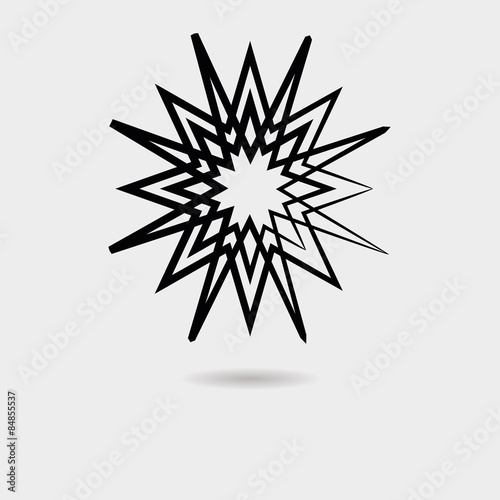  Star icon vector
